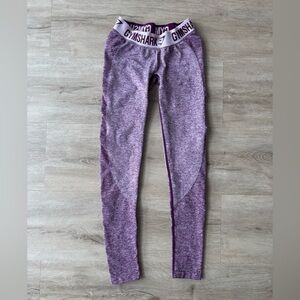 Gymshark Flex Pink Dry leggings SZ S moisture management